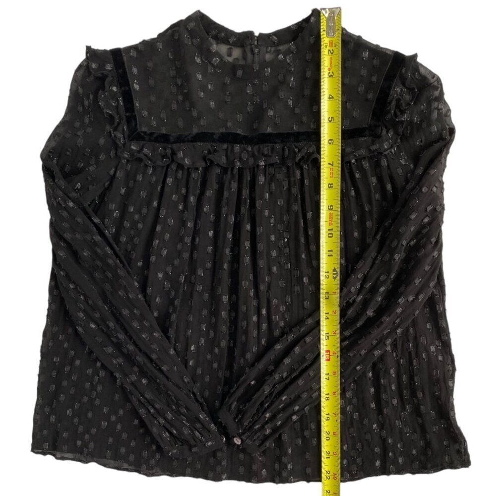Needle & Thread sheer metallic top - Picture 12 of 12